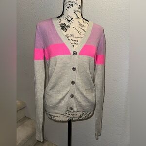 J Crew 100% Cashmere Bottom Up Sweater